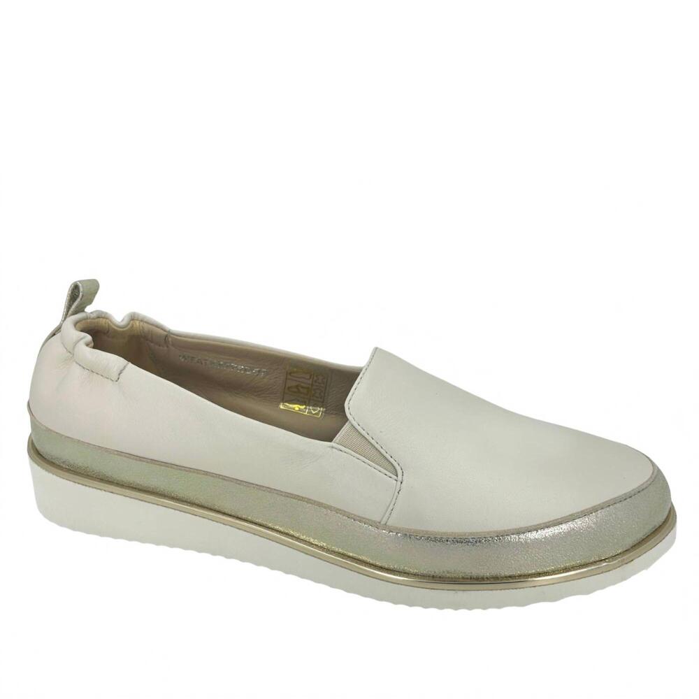 NEW RON WHITE women's nelleca loafer in ice